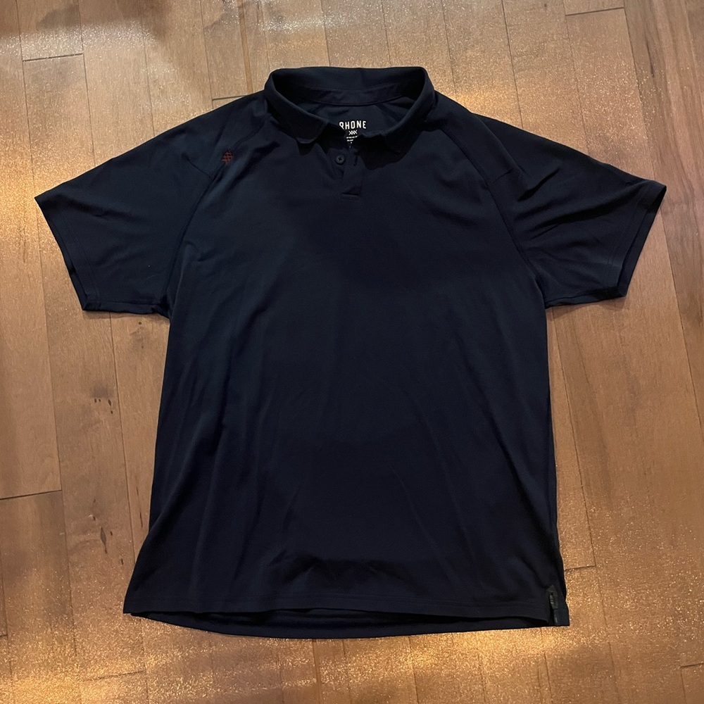 Rhone Large Poly Athletic Navy shift Mens